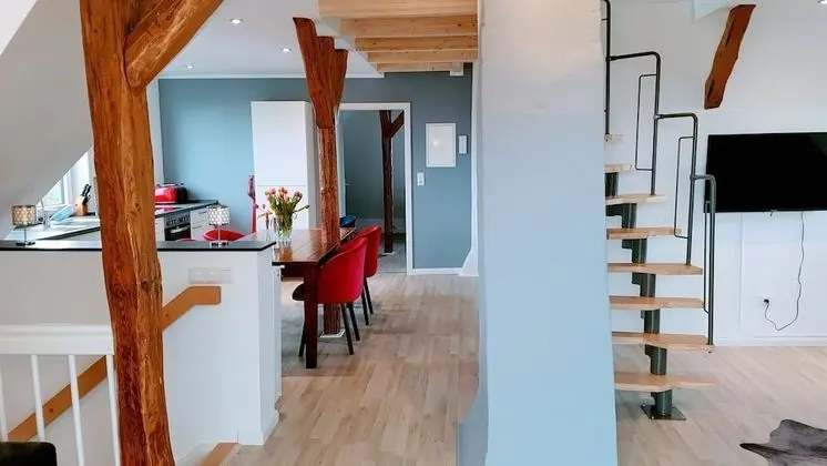 Luxury Apart Daire, Bahçe Manzaralı