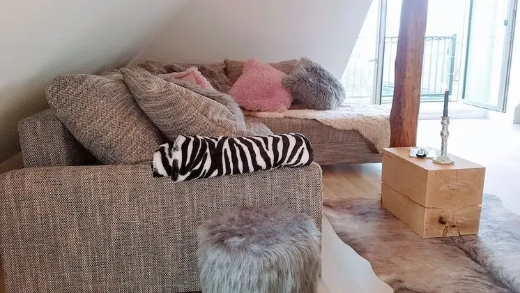 Luxury Apart Daire, Bahçe Manzaralı