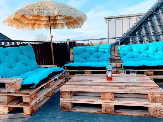 Luxury Apart Daire, Bahçe Manzaralı