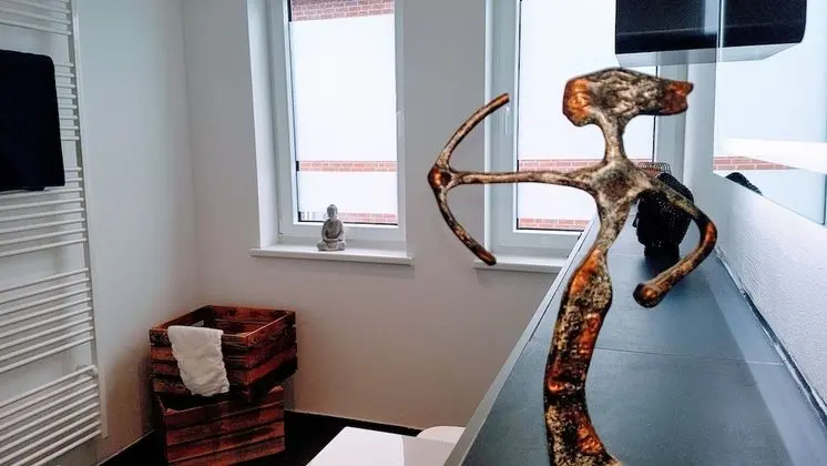 Luxury Apart Daire, Bahçe Manzaralı