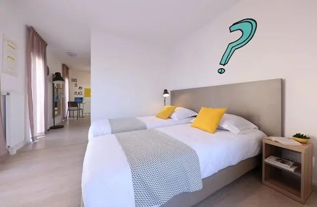 Stüdyo, 2 Tek Kişilik Yatak
