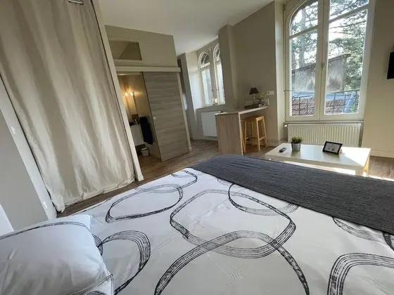 Deluxe Apart Daire, Banyolu/Duşlu, Park Manzaralı (Studio Courbet)