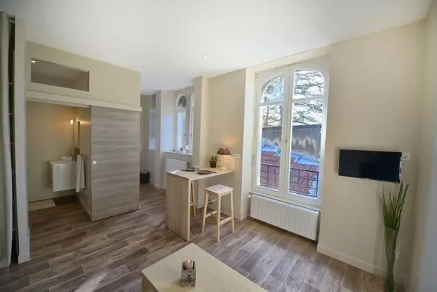 Deluxe Apart Daire, Banyolu/Duşlu, Park Manzaralı (Studio Courbet)