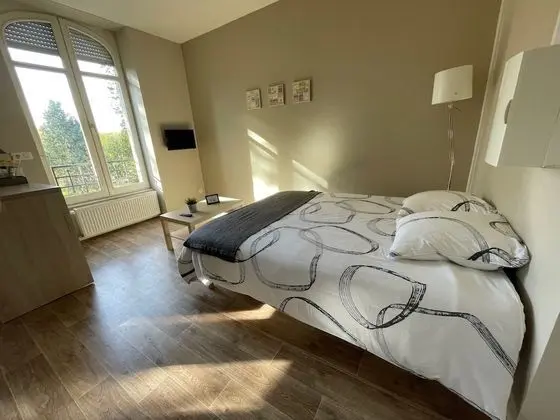 Deluxe Apart Daire, Banyolu/Duşlu, Park Manzaralı (Studio Courbet)