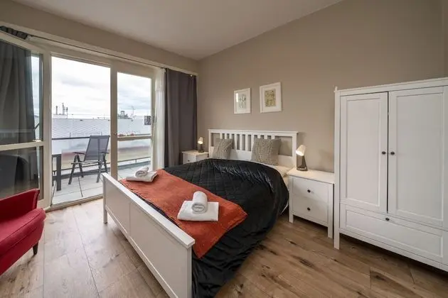 Economy Stüdyo, 1 Büyük (Queen) Boy Yatak, Balkon