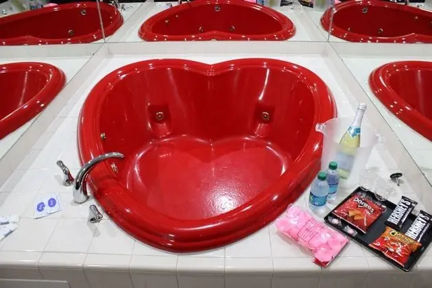 Jetted Tub Suite, Smoking, Refrigerator & Microwave