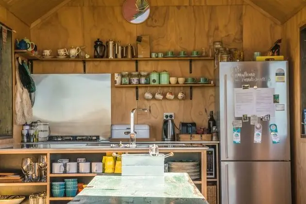 Deluxe Kulübe, Banyolu/Duşlu (Rabbit Island Huts)