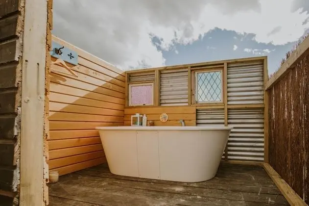Deluxe Kulübe, Banyolu/Duşlu (Rabbit Island Huts)