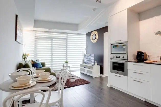 Deluxe Apart Daire, 1 Büyük (Queen) Boy Yatak ve Çekyat, Sigara İçilmez, Şehir Manzaralı