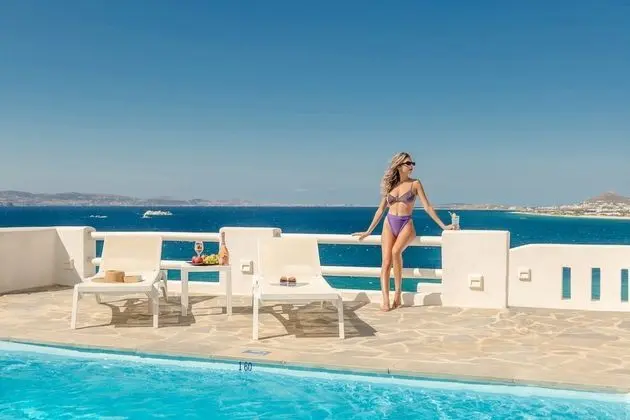 Villa, Havuz Kullanımı, Deniz Manzaralı (Kouros)