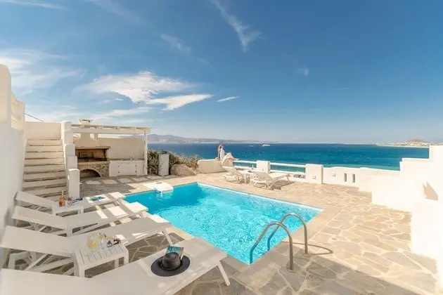 Villa, Havuz Kullanımı, Deniz Manzaralı (Kouros)