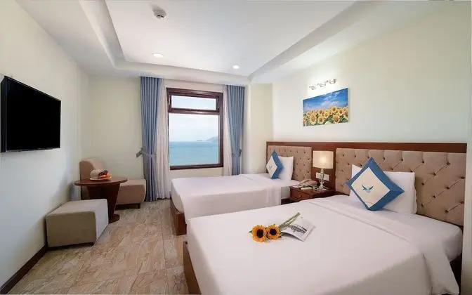 Deluxe Tek Büyük veya İki Ayrı Yataklı Oda, Deniz Manzaralı