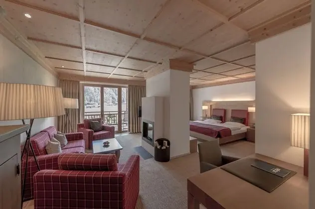 Junior Süit, Balkon, Dağ Manzaralı (incl. free entrance AQUA Dome)