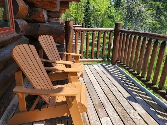 Aqua Log Cabin #15