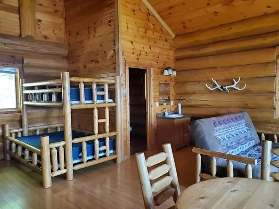 Aqua Log Cabin #17