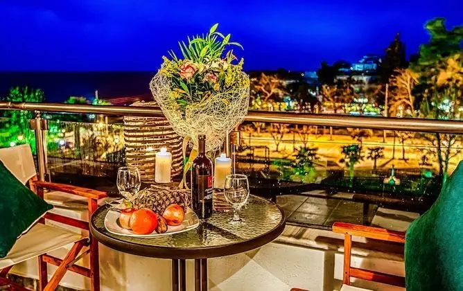 Süit, 2 Yatak Odası, Balkon, Deniz Manzaralı