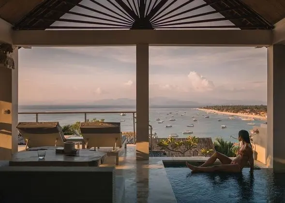 Luxury Villa, 2 Yatak Odası, Kişiye Özel Havuzlu, Okyanus Manzaralı (Chantique)