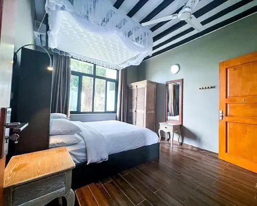 Deluxe Villa, 2 Yatak Odası, Mutfak, Bahçe Manzaralı