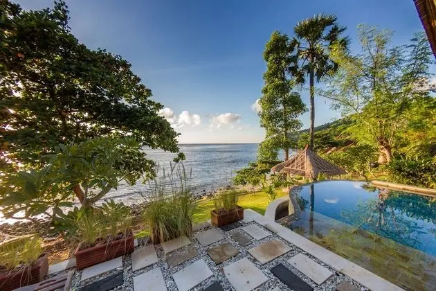 Villa, 1 Yatak Odası, Kişiye Özel Havuzlu, Denize Sıfır (Makara)