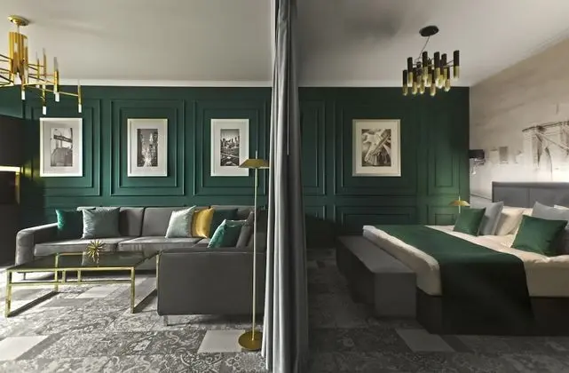 Exclusive Apart Daire, 1 En Büyük (King) Boy Yatak