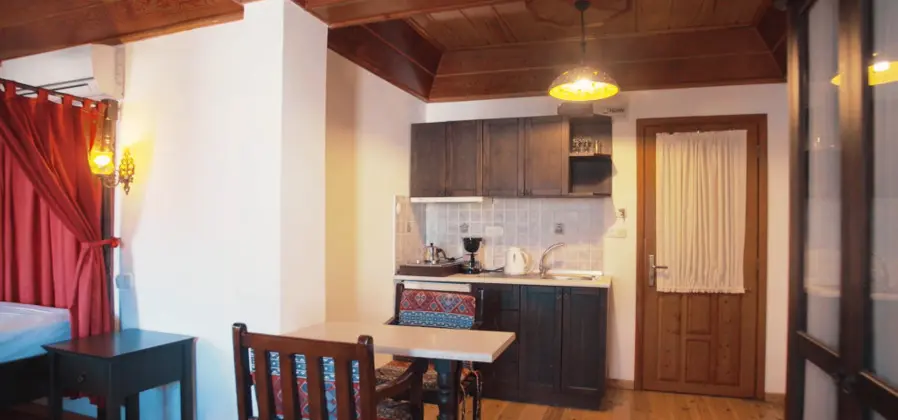 Studio, Bahçe Manzaralı, Mutfak Ekipmanlı - Half Kitchen