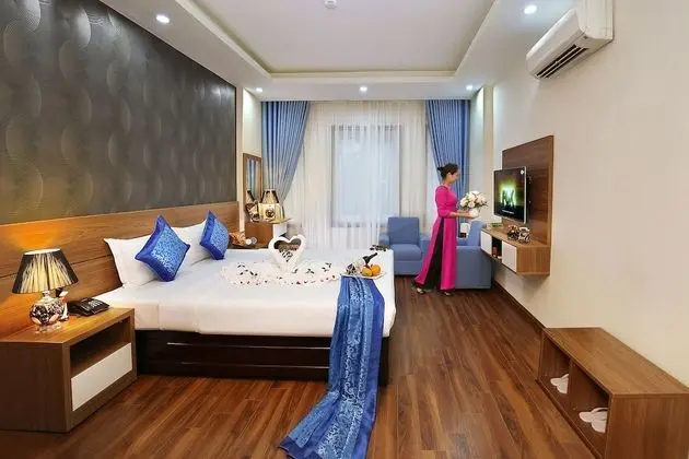 Deluxe Tek Büyük veya İki Ayrı Yataklı Oda, 1 Çift Kişilik veya 2 Tek Kişilik Yatak