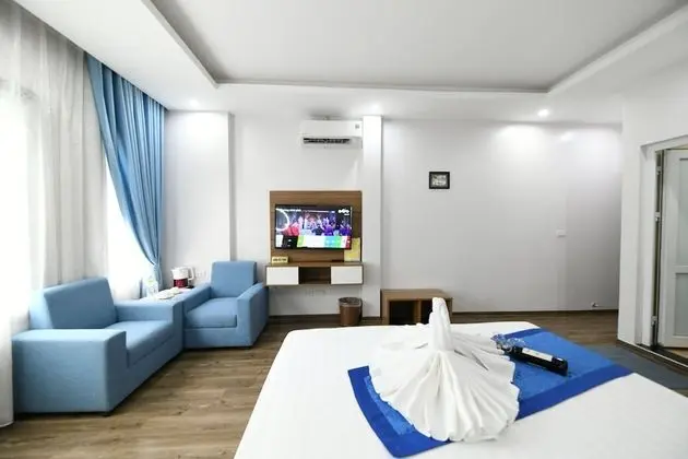 Deluxe Tek Büyük veya İki Ayrı Yataklı Oda, 1 Çift Kişilik veya 2 Tek Kişilik Yatak