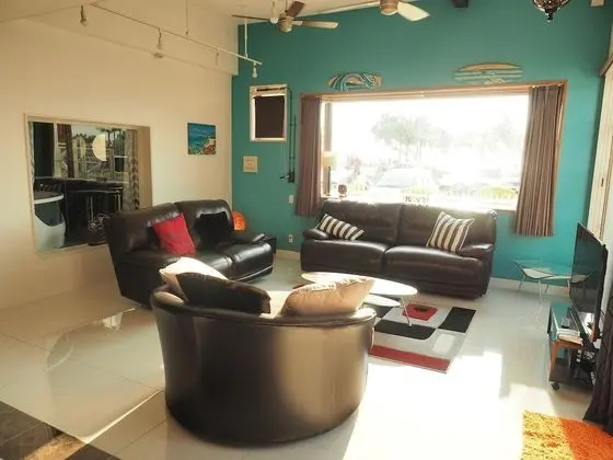 Deluxe Apart Daire, 2 Yatak Odası, Okyanus Manzaralı, Denize Sıfır
