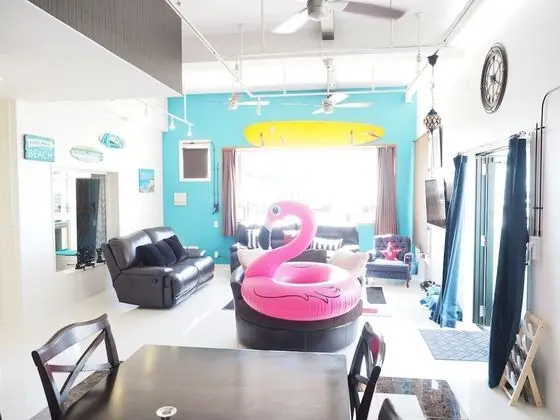 Deluxe Apart Daire, 2 Yatak Odası, Okyanus Manzaralı, Denize Sıfır
