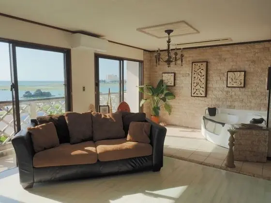Luxury Süit, 2 Yatak Odası, Okyanus Manzaralı, Denize Sıfır