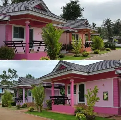 Standard Bungalov, Veranda, Avlu