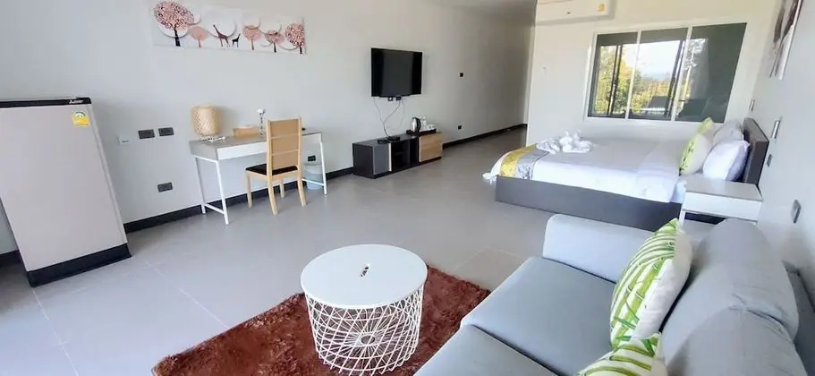Comfort Stüdyo, 1 En Büyük (King) Boy Yatak ve Çekyat, Deniz Manzaralı