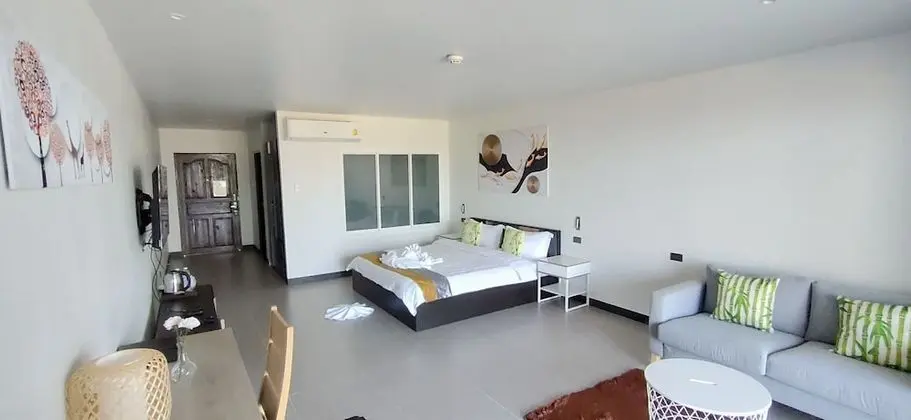 Comfort Stüdyo, 1 En Büyük (King) Boy Yatak ve Çekyat, Deniz Manzaralı