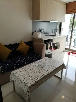 Deluxe Apart Daire, 1 Büyük (Queen) Boy Yatak, Sigara İçilmez, Havuz Manzaralı