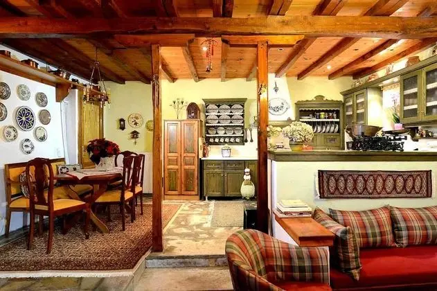 Traditional Stüdyo Süit, Şömine, Deniz Manzaralı (Maisonette)