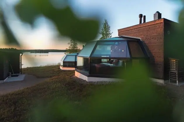 Arctic Fox Glass Igloo (Twin)