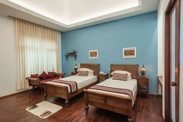 Deluxe Tek Büyük veya İki Ayrı Yataklı Oda, Bahçe Manzaralı
