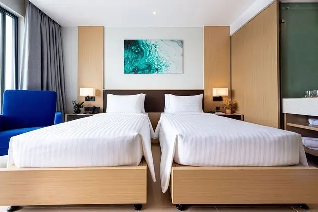 Deluxe İki Ayrı Yataklı Oda, Birden Çok Yatak, Bahçe Manzaralı