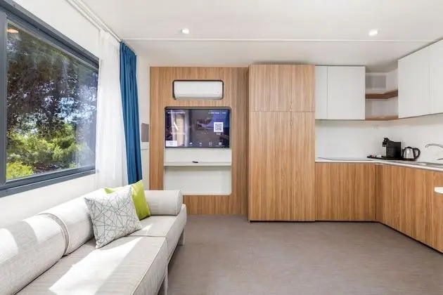 Karavan, 2 Yatak Odası, Teras, Deniz Manzaralı