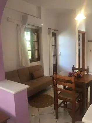 Üç Kişilik Oda, Balkon, Bahçe Manzaralı