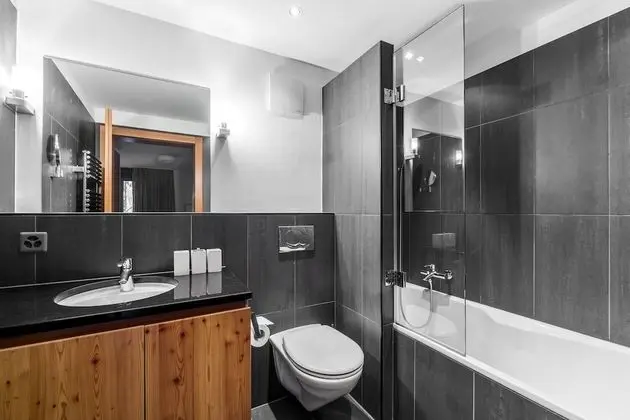 Luxury Apart Daire, 2 Yatak Odası, Sigara İçilmez, Dağ Manzaralı (Weisse Perle)