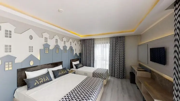 B Blok Kara Manzaralı Standart Oda