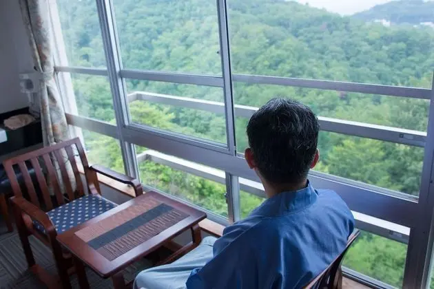 Traditional Oda, Japon Şiltesi, Sigara İçilmez, Dağ Manzaralı