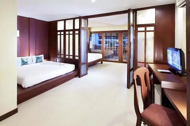 Deluxe Oda, 2 Çift Kişilik Yatak, Balkon, Bahçe Manzaralı