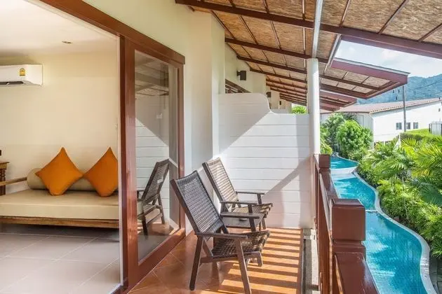 Deluxe Oda, 2 Çift Kişilik Yatak, Balkon, Bahçe Manzaralı