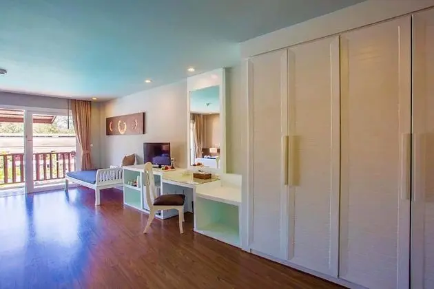 Premium Stüdyo, 1 Çift Kişilik veya 2 Tek Kişilik Yatak, Balkon, Resort Manzaralı