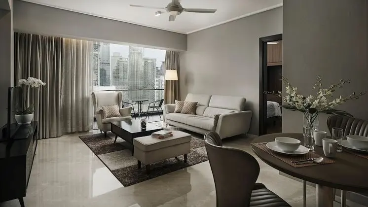Premier Apart Daire, 1 Yatak Odası, Mutfak, Şehir Manzaralı