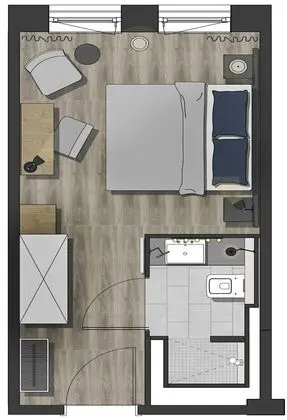Comfort Tek Büyük Yataklı Oda, 1 En Büyük (King) Boy Yatak, Sigara İçilmez
