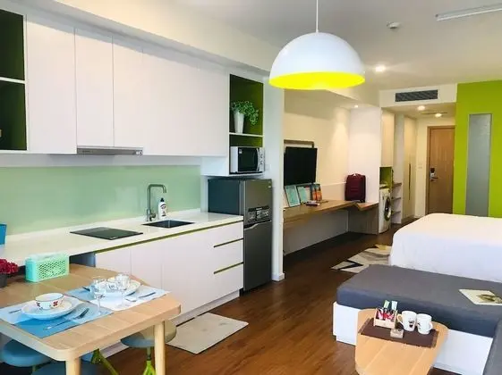 Premium Stüdyo, 1 En Büyük (King) Boy Yatak ve Çekyat, Havuz Kullanımı, Plaj Manzaralı