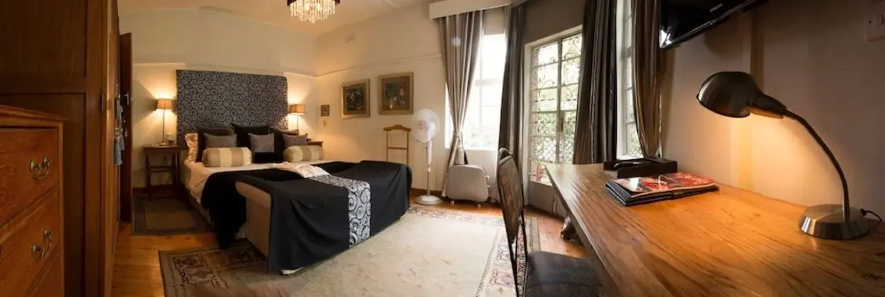 Luxury Tek Büyük veya İki Ayrı Yataklı Oda, Bahçeli